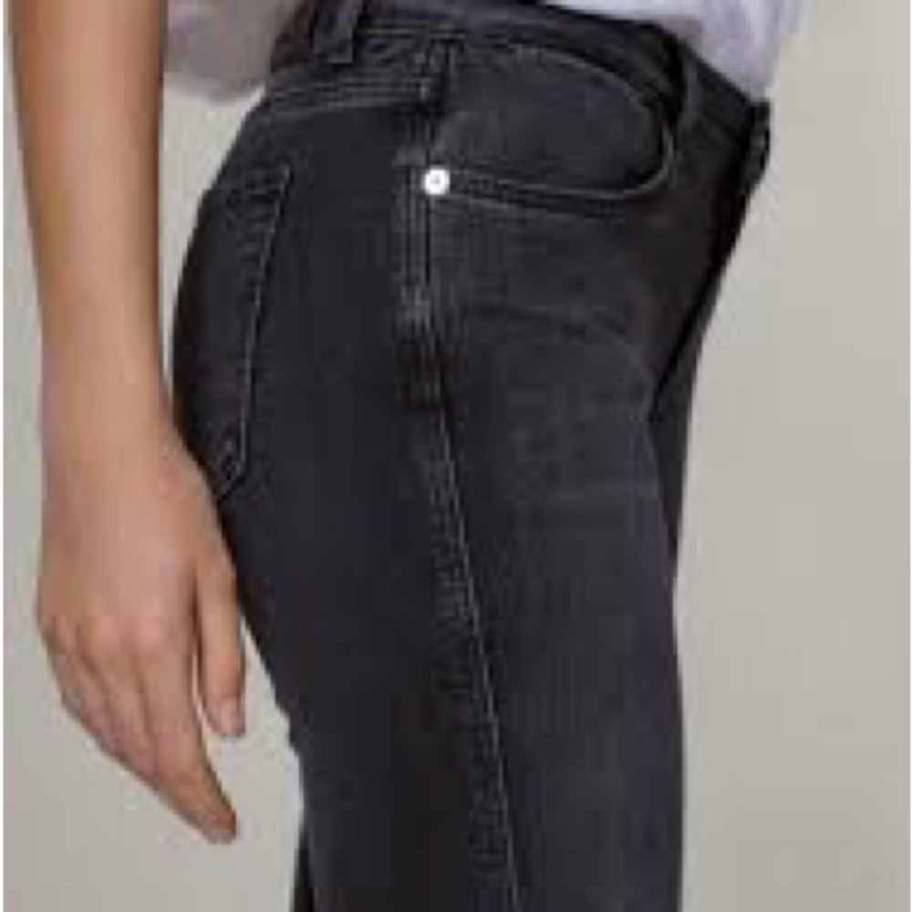 Massimo Dutti High Rise Charcoal Skinny Jeans - Picture 8 of 8